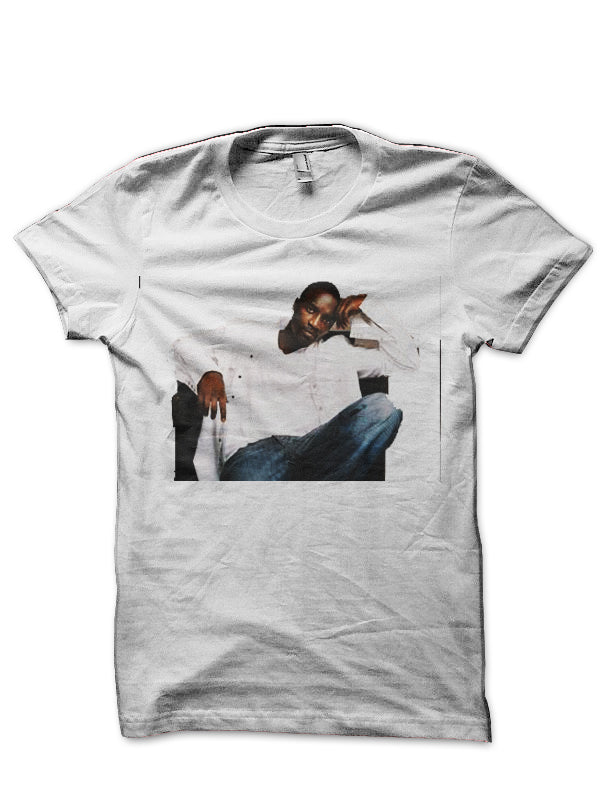 Akon White T-Shirt
