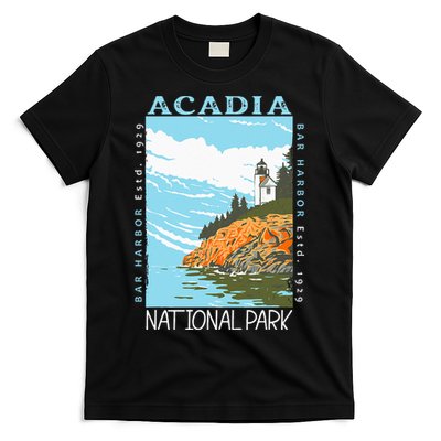 Acadia National Park Bar Harbor Maine Vintage T-Shirt