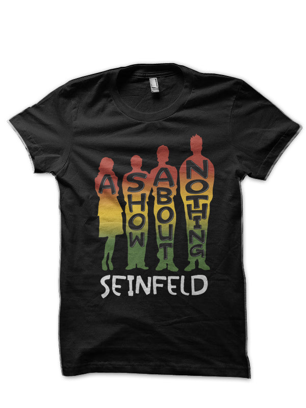 A Show About Nothing Black T-Shirt