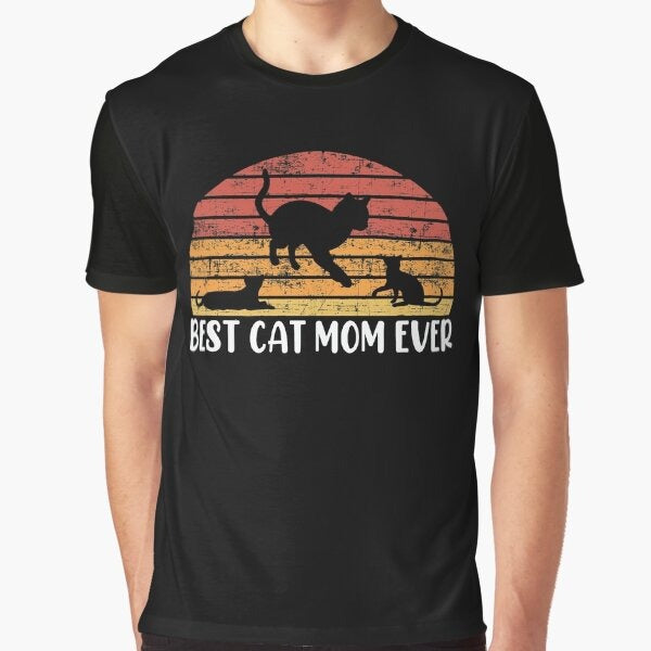 best cat mom ever Graphic T-Shirt