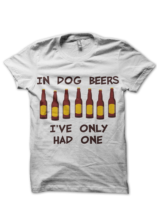 Alcohol Puns White T-Shirt
