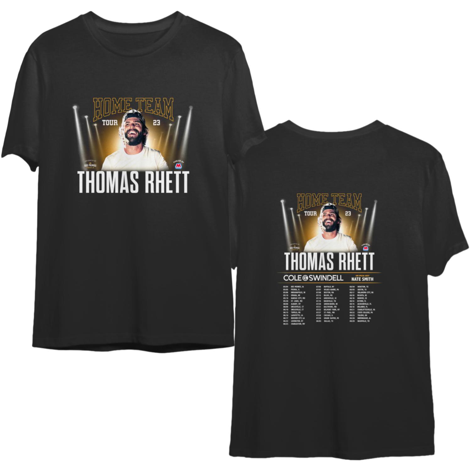 Thomas Rhett Home Team Tour Shirt, Country Music 2023 Tour Merch