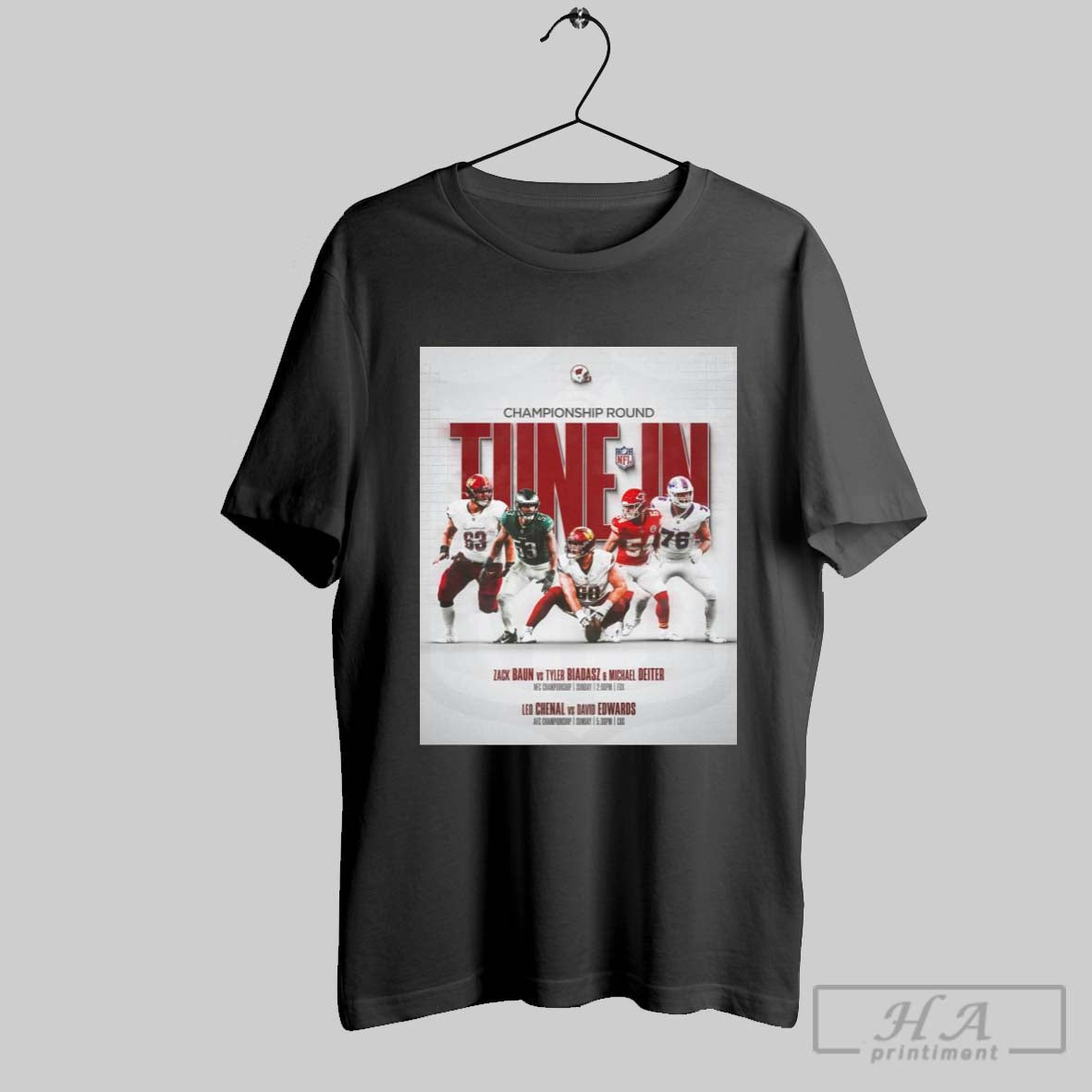 Wisconsin Football Championship Round Zack Baun Vs Tyler Biadasz And Michael Deiter T Shirt