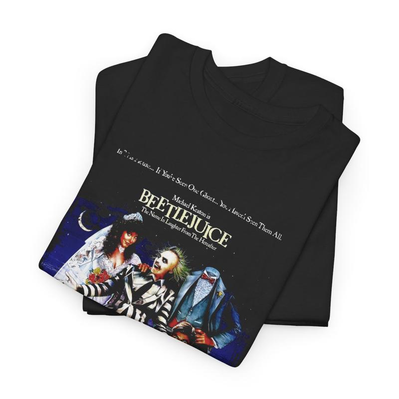 Beetlejuice - Movie Poster Inspired Unisex Streetwear T-Shirt Cotton Menswear