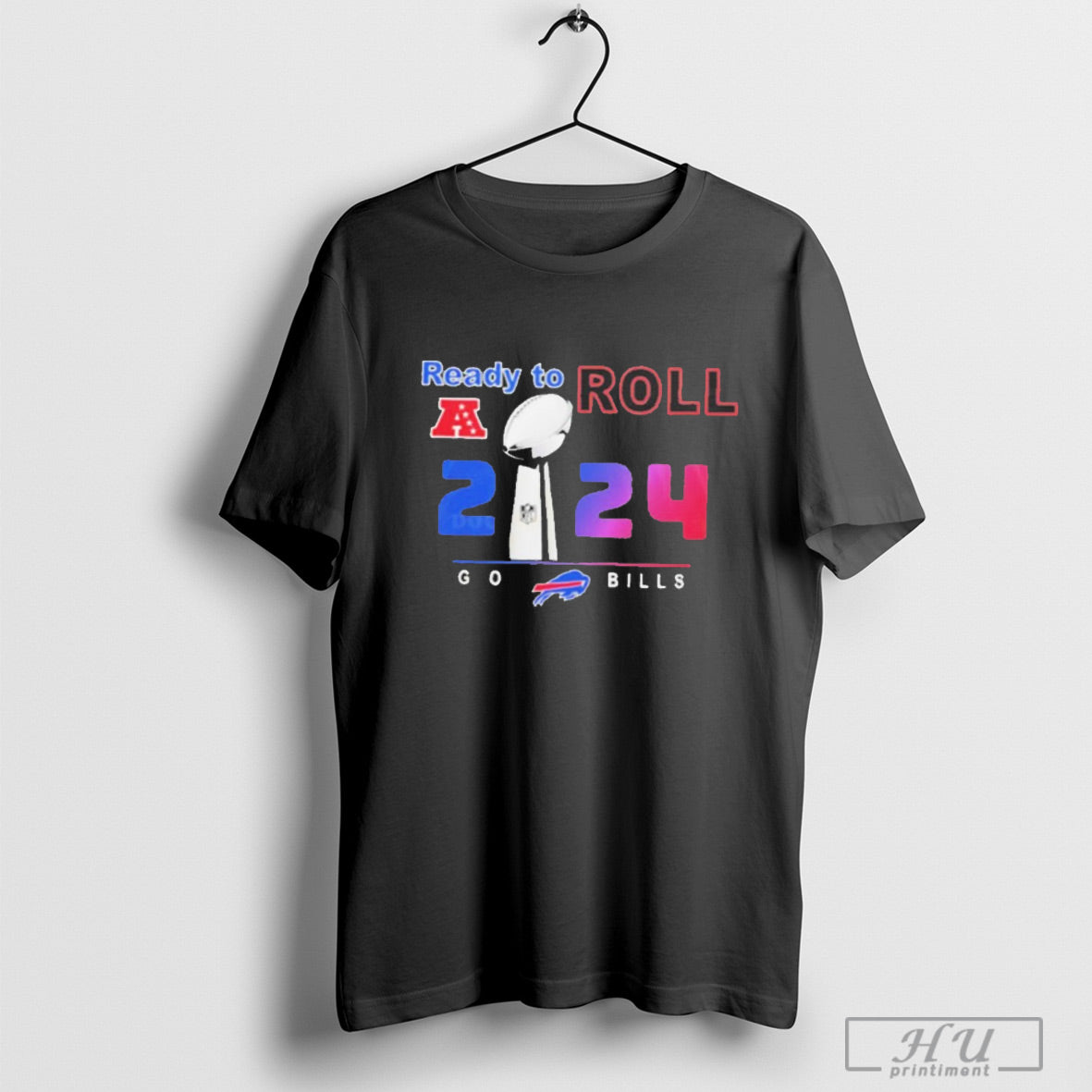 Trendy Buffalo Bills Nfl Ready To Roll A 2024 Afc Western Division Champions T Shirt Sweatshirt Posters