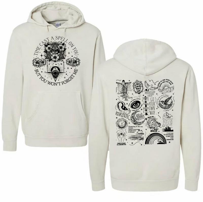 Time Cast A Spell On You But You Won't Forget Me 2 Sdile Shirt, Classic Rock Band Lover Sweatshirt, Retro Music Fan Gift, Festival Wear, Silver Tee