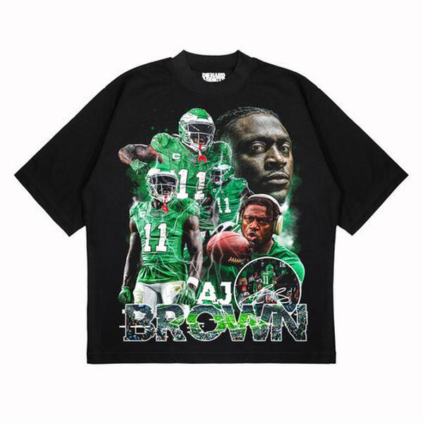 AJ Brown 11 Tee  Vintage Tee Graphic T-Shirt Sweatshirt Hoodie  Sport Tee - Gift For Fan