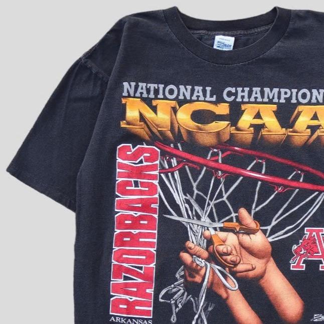 Vintage 90s National Champions NCAA Official T-Shirt Streetwear Clothing, Unisex Tshirt, Boy's Gift, Girl's Gift basketball clothes