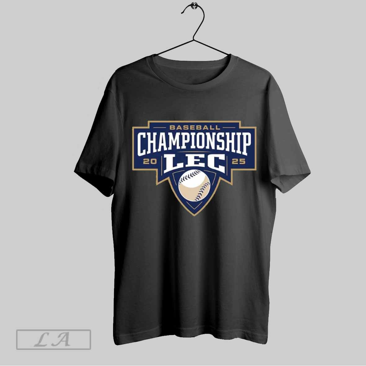 Top 2025 Lec Baseball Championships Logo T Shirt