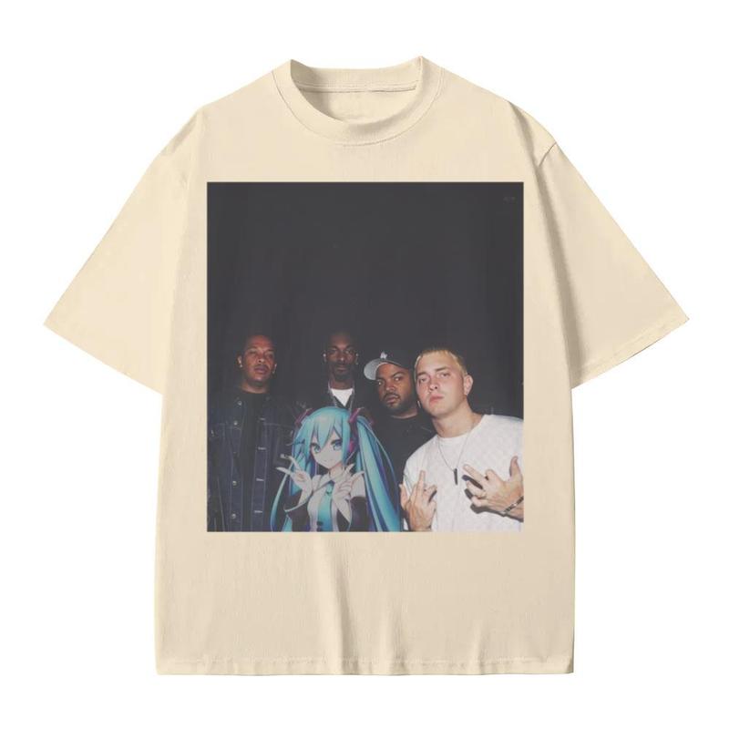 Hatsune Miku Anime T-Shirt, unisex wwomen shirt Cotton Fit