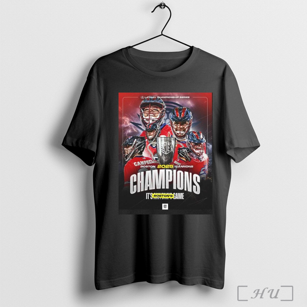 Trendy Boston Cannons Back To Back Defend 2025 Premier Lacrosse League Champions Poster T Shirt
