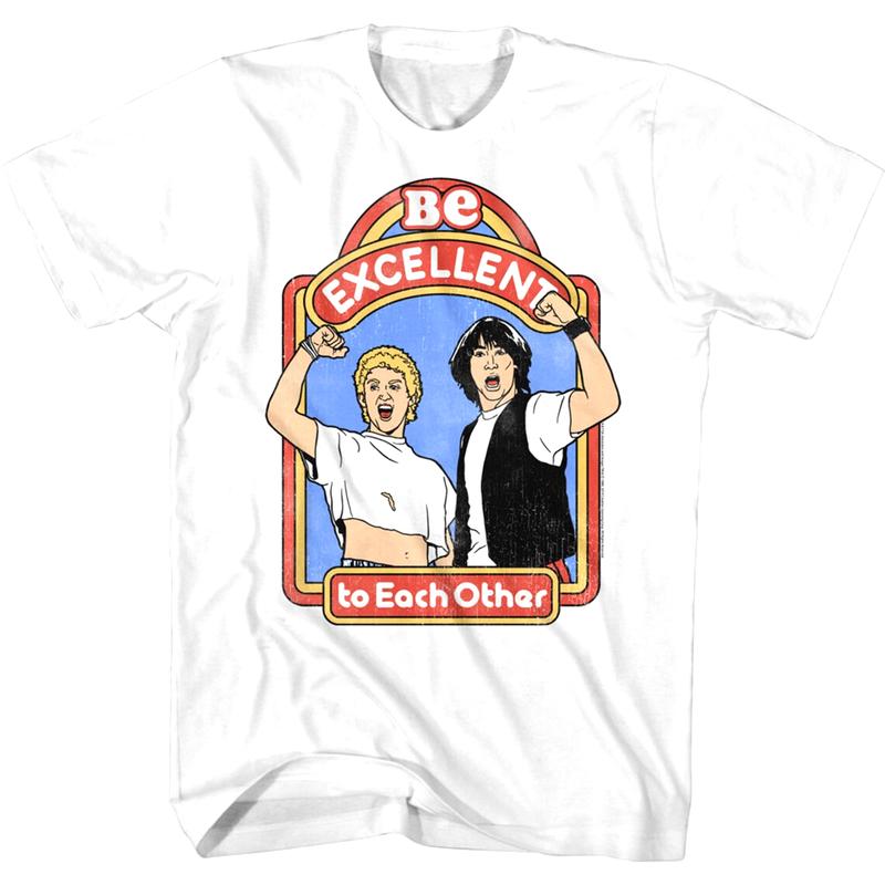 Bill And Ted Be Excellent To Each Other Movie Shirt, T-Shirt For Men, Women