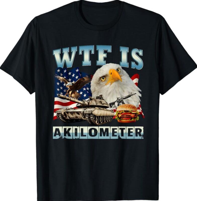 WTF Is A Kilometer Meme Shirt, Funny Meme T-Shirt, Weird Shirts, 90s Graphic T-Shirt, Trendy Funny Shirts, Adult Unisex Relaxed Shirt Womenswear Top