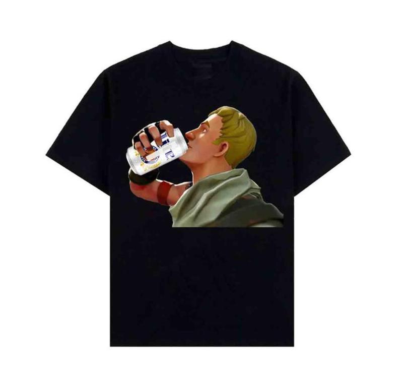 F0rtnite Beer Shirt, Fort.nite Shirt Graphic Tee Vintage Oversized Cotton Short Sleeve Streetwear Casual Trend shirt Gift For Fans, Gift For Men