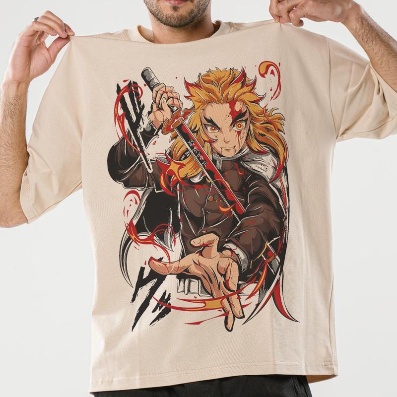 Rengoku Kyojuro t-shirt, Demon Slayer main characters shirt, Kimetsu No Yaiba t-shirt, anime sweatshirt hoodie, Tanjiro shirt, Rengoku t-shirt