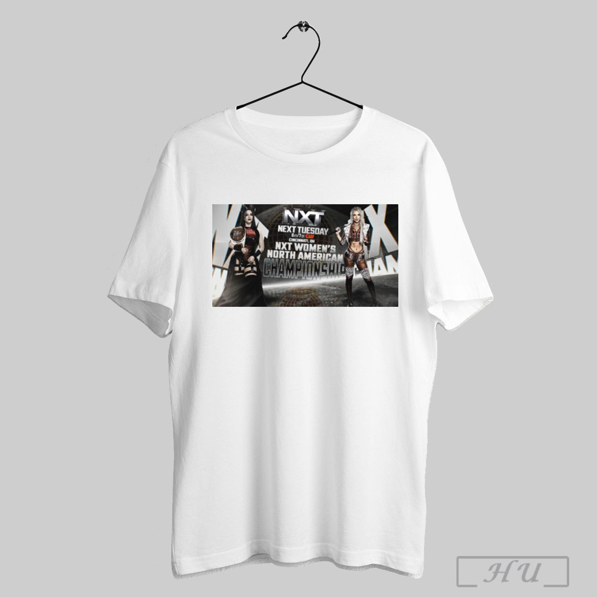 Trendy Nxt Womens North American Championship Stephanie Vaquer Vs Karmen Petrovic Wwe 2025 Poster T Shirt Sweatshirt