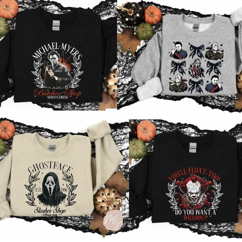 Horror Movie Tshirt Sweatshirt Hoodie Unisex