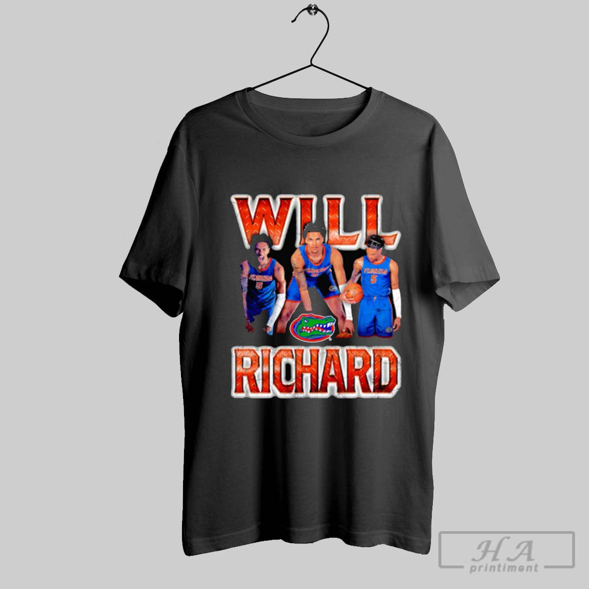 Will Richard Florida Gators Basketball 90s Graphic Shirt