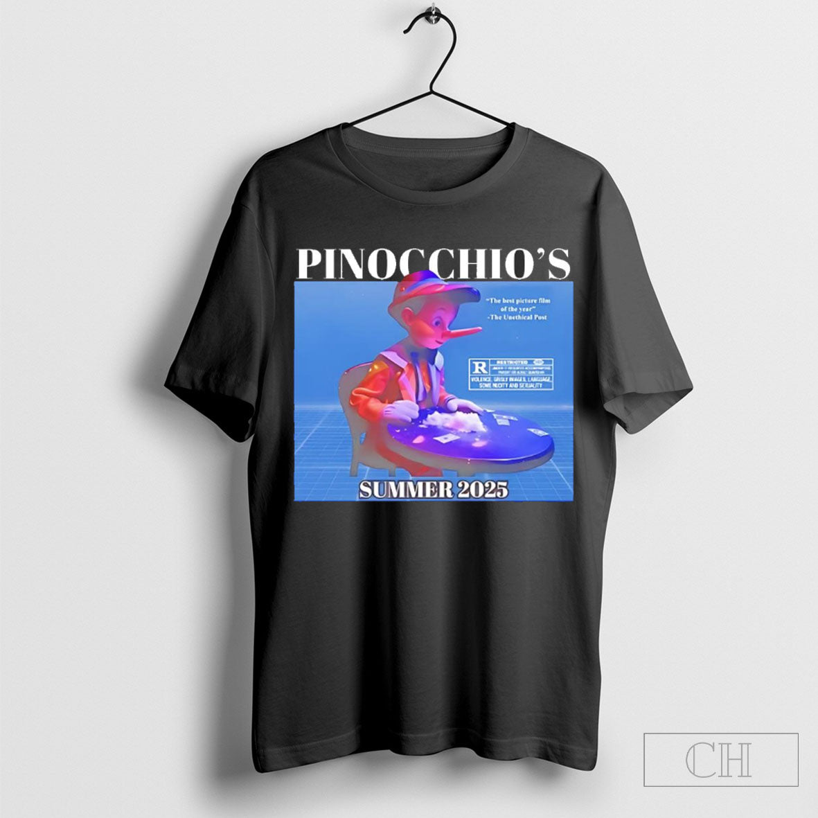 Official Pinocchios Parody Movie Summer 2025 Shirt