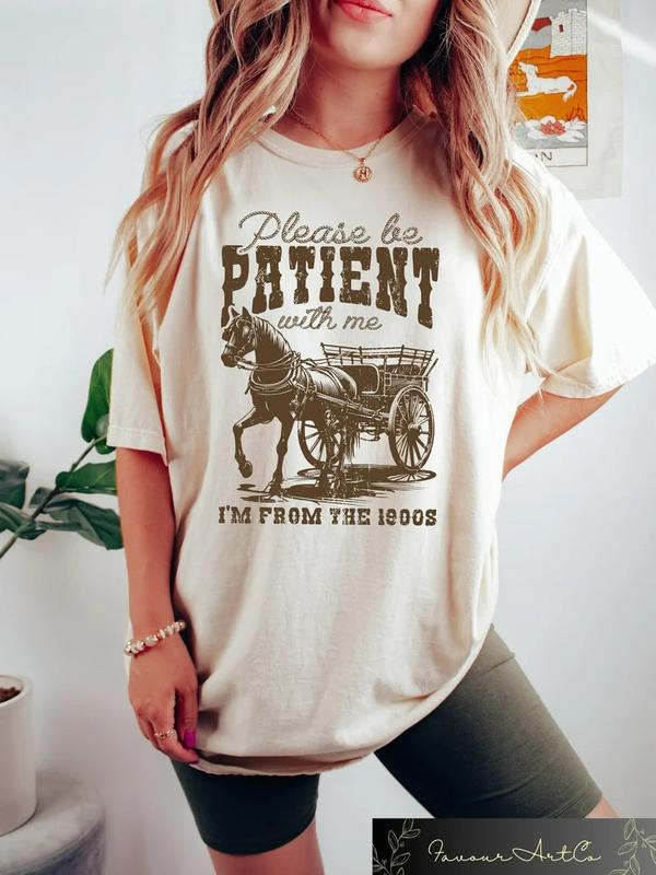 1990s Shirt, Funny Graphic Retro Tee, Crew Neck, Short Sleeve Top - Menswear Womenswear Underwear