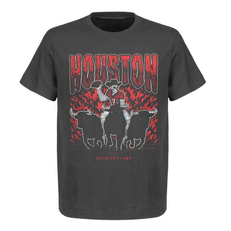 Vintage Houston Football Graphic T-Shirt  Gildan 5000 Heavy Cotton  Unisex Fit  Perfect for American Football Fans