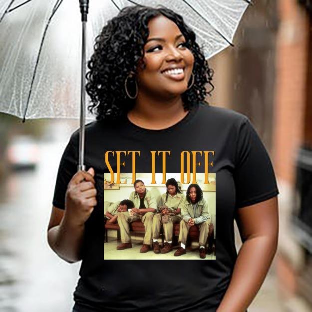 Retro Set It Off Shirt, Set It Off T-Shirt, Set It Off Tee Shirt, Movie Tee Shirt, Gift For Fan