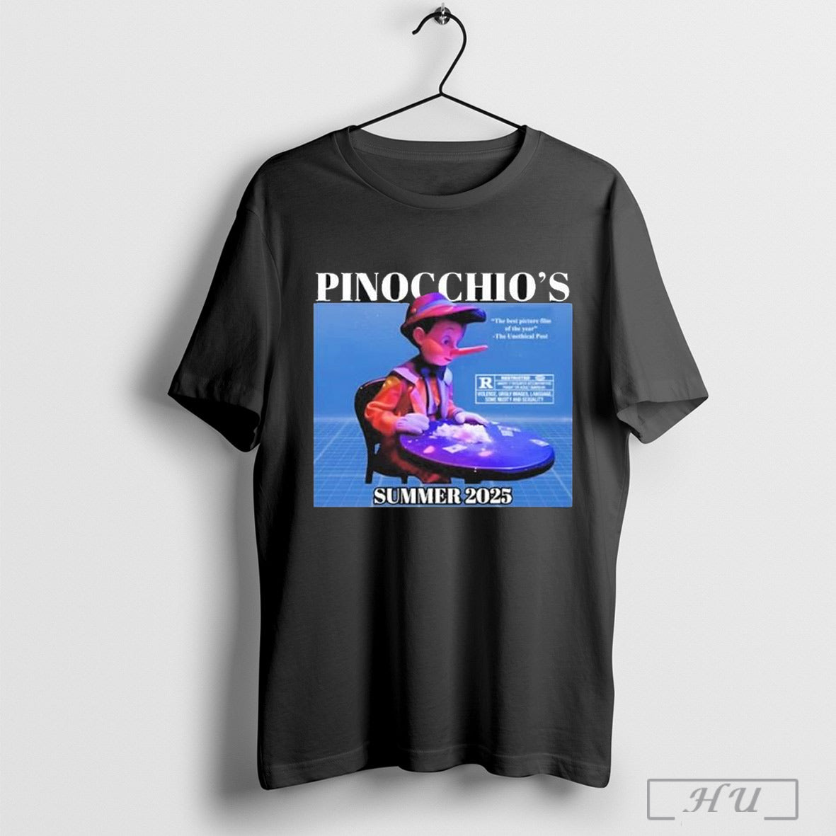 Pinocchios Parody Movie Summer 2025 T Shirt