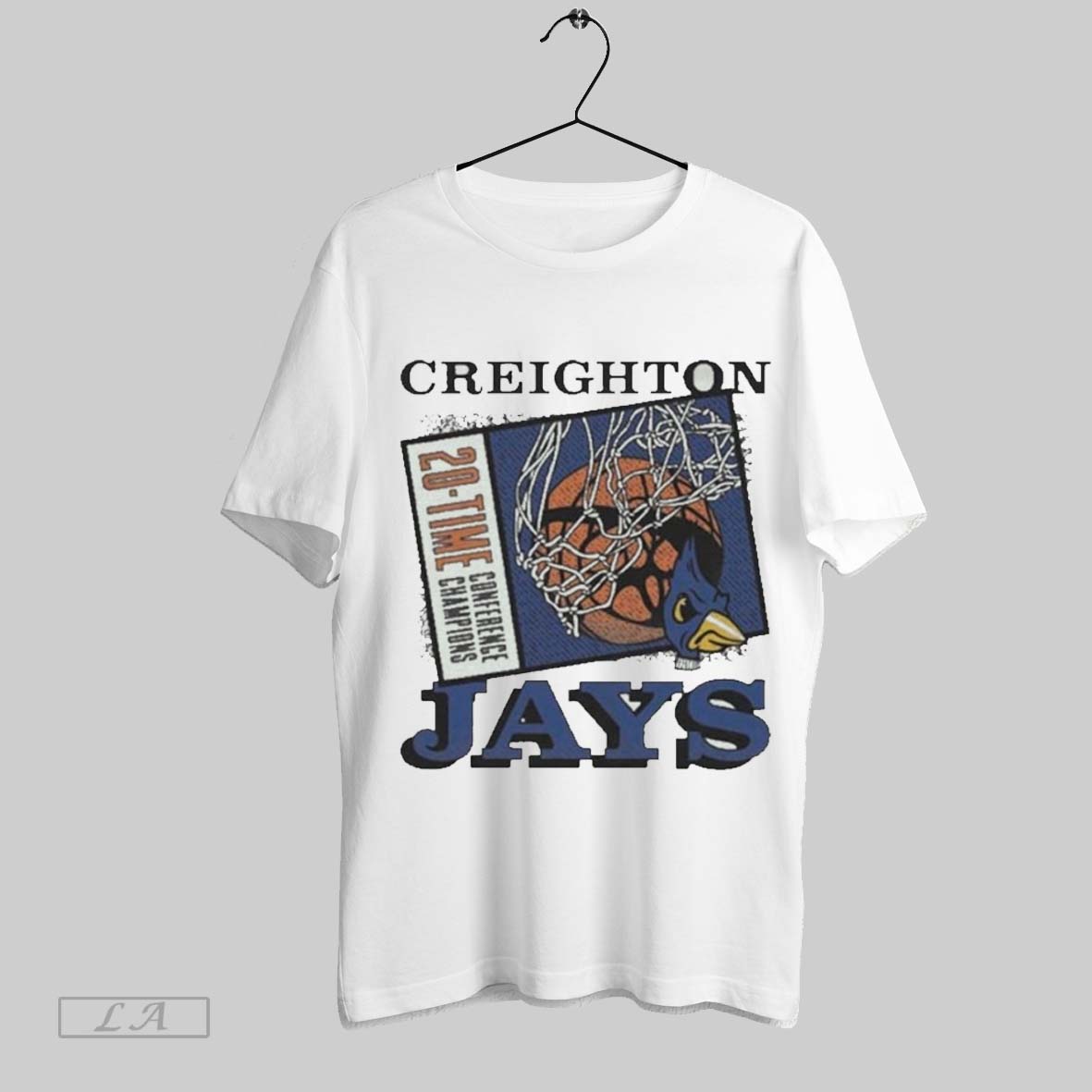 Top Eighton Jays 20 Time Conference Champions Creighton Bluejays Basketball Ncaa Unisex Sweatshirt T Shirt
