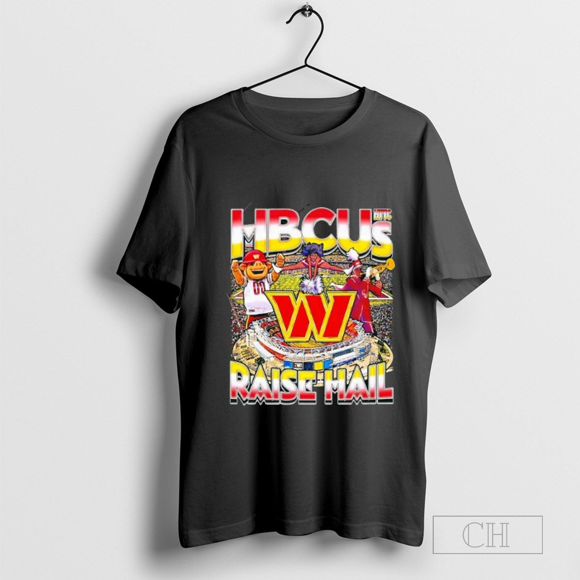 Washington Commanders MBCUs Raise Hail graphic T-shirt