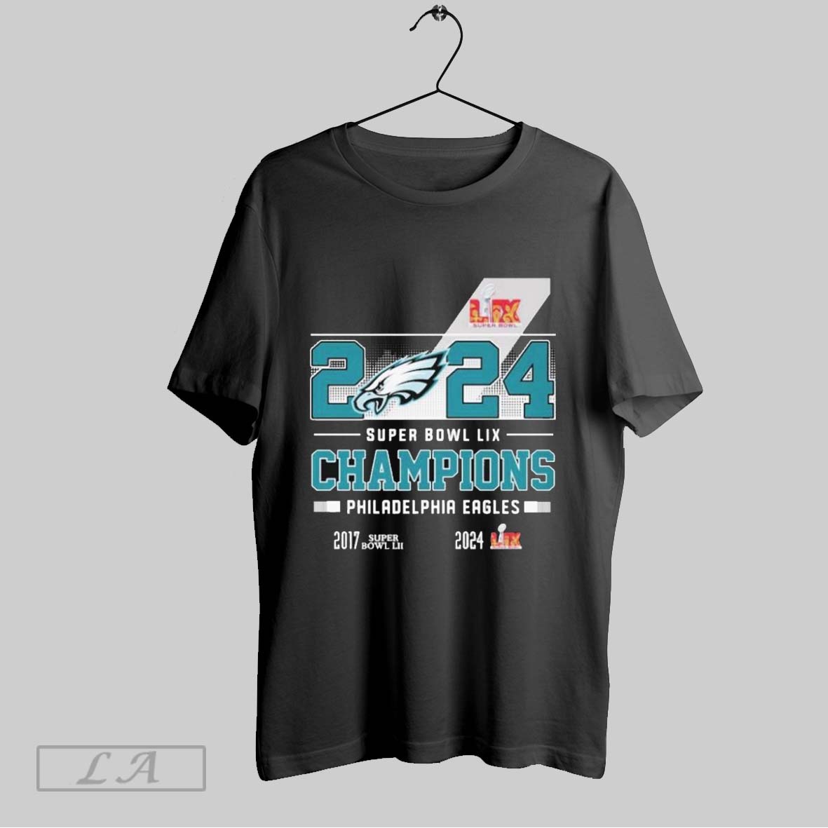 Top Philadelphia Eagles Philly Super Bowl Lix Champions 2017 2024 2025 Score Unisex Sweatshirt T Shirt