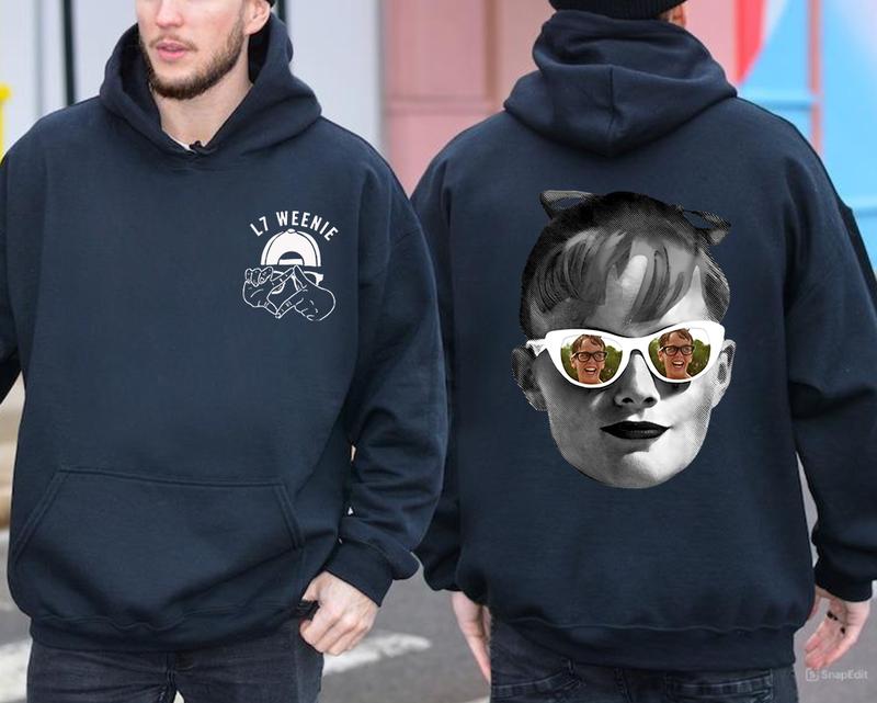 Sandlot Squints L7 Weenie Tshirt Sweatshirt Hoodie Unisex & Youth, Sandlot Baseball Movie Graphic shirt, Gift For Baseball Fans