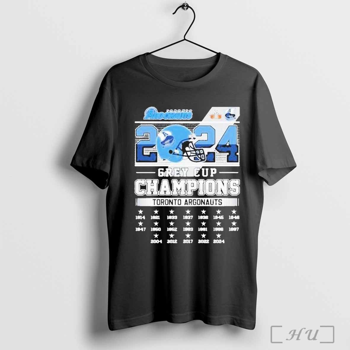 Toronto Argonauts City Grey Cup Champions 2024 T-Shirt