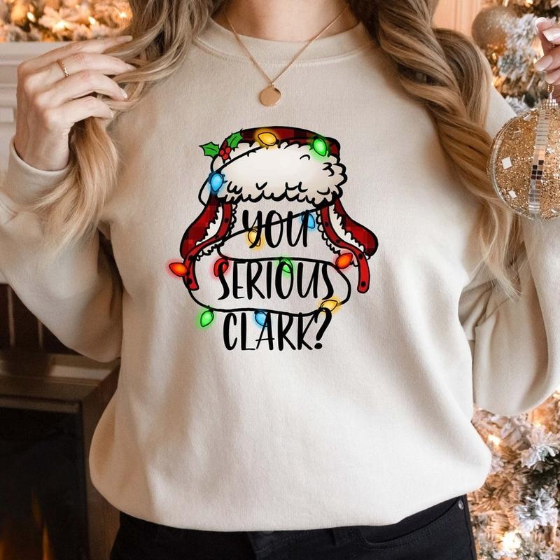 You Serious Clark Shirt, Christmas Family Shirt, Christmas Gift, Christmas Shirt, Holiday Shirt, Xmas Shirt, Family Christmas Shirt