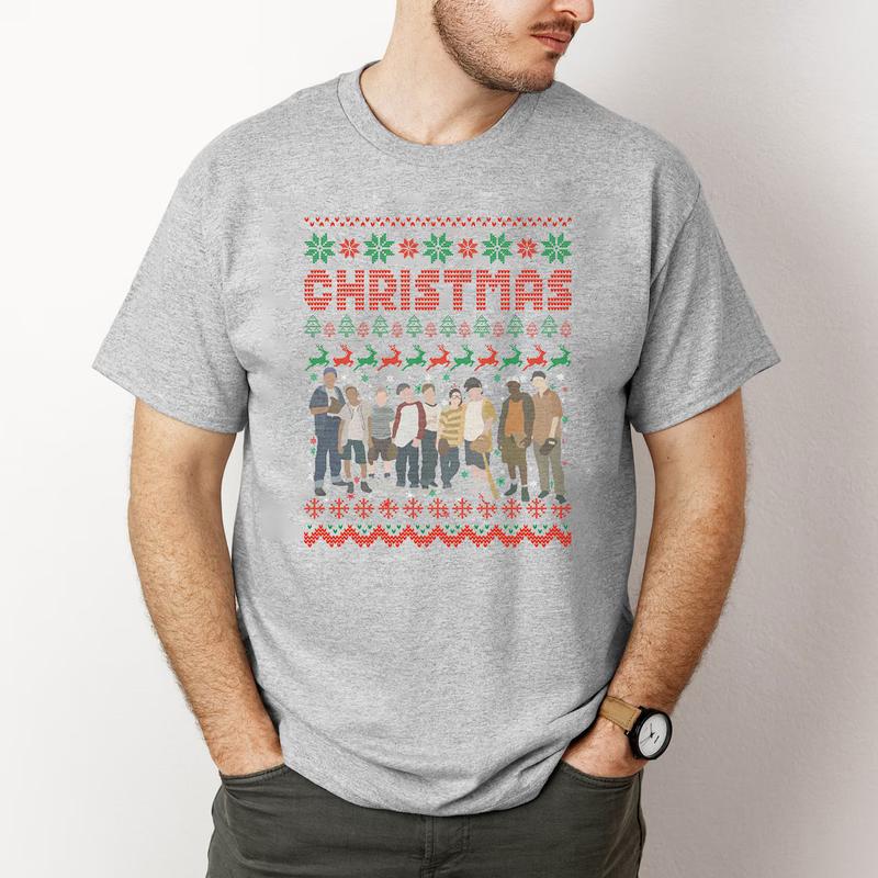 Sandlot Christmas Sweatshirt, Baseball Classic Movie Tshirt,  90â€™s Childhood Memories Tshirt_Sweatshirt_Hoodie, Gift For Baseball Lovers