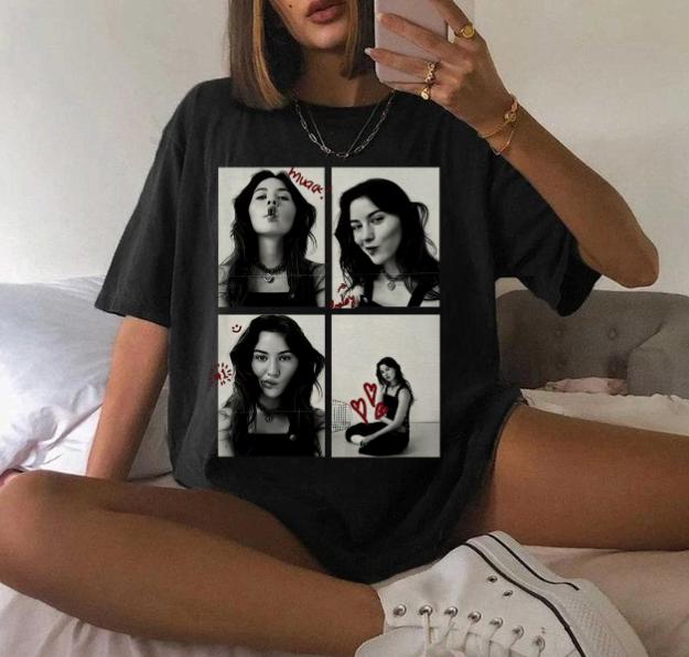 Gracie Abrams T-Shirt, This Is What It Feels Like , Gracie Abrams Merch, Music Singer Concert Tee Casual Cotton