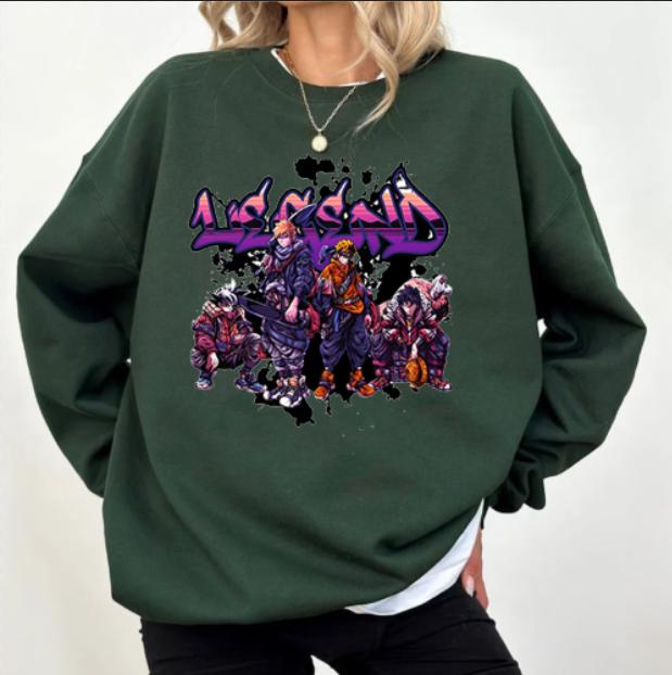 Big 4 Street style shirt, Anime gang shirt sweatshirt hoodies, animee Shirt