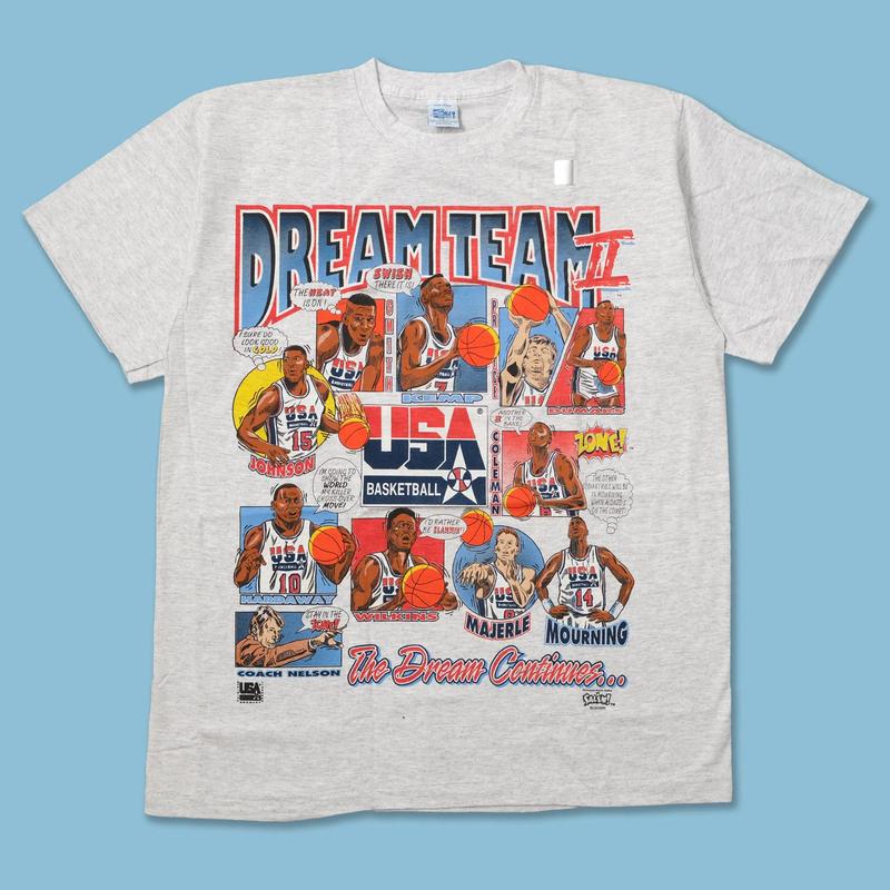 Vintage Dream Team 1992 T Shirt, 90s Dream Team Usa Basketball Shirt, Basketball Fan Gift, Vintage Style T Shirt, Game Day Graphic Tee Shirt, Unisex T