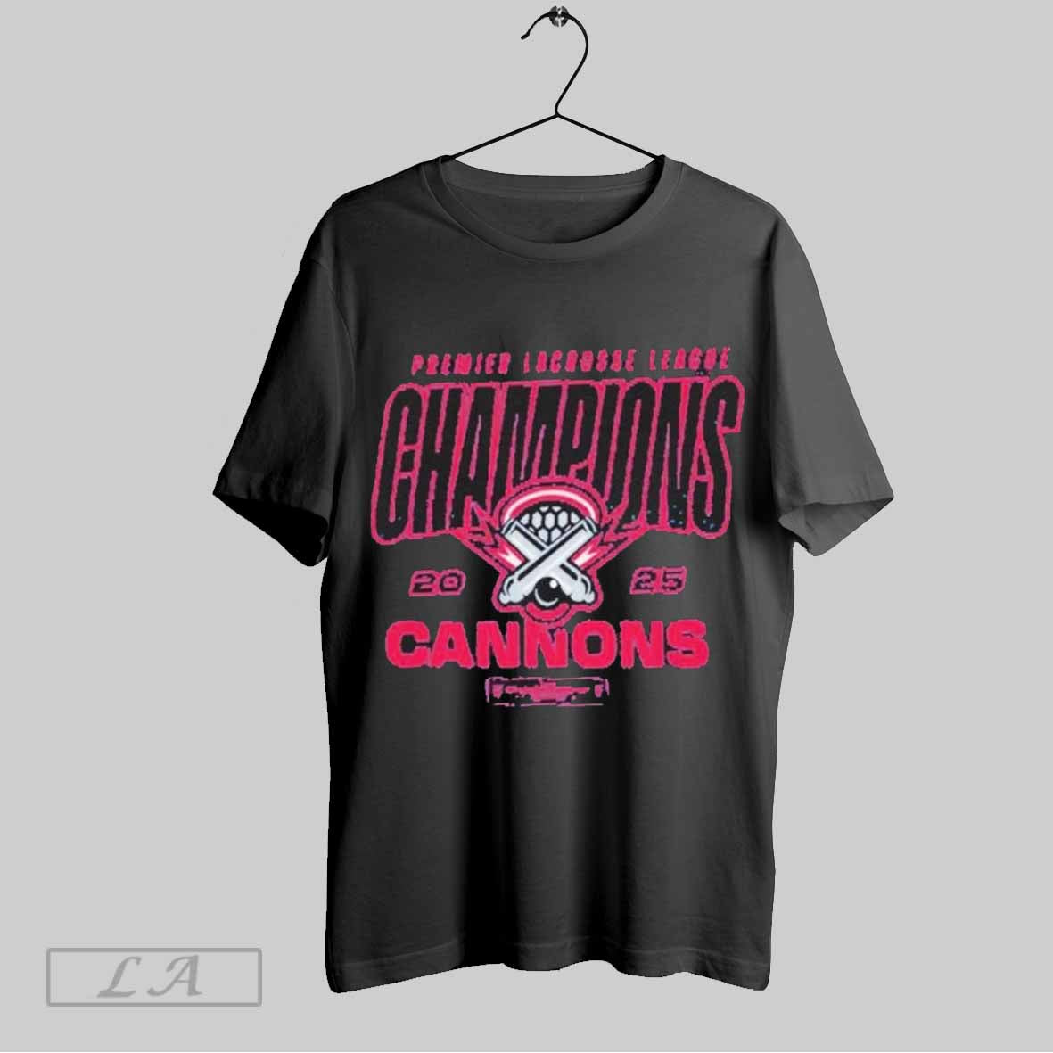 Top Boston Cannons 2025 Premier Lacrosse League Champions T Shirt