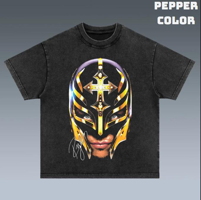 VINTAGE TEE  REY MYSTERIO, Prints Vintage T-Shirt, Wrestler Shirt, WWE Shirt, Graphic Tee Shirt, Unisex T-Shirt, Gift For Him, Crewneck Short Sleeve S