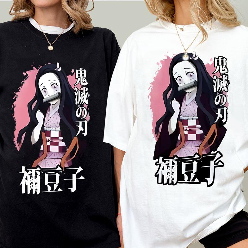 Nezuko Kamado Shirt, Nezuko Tshirt Swearshirt Hoodie, Main Characters Shirt, anime sweatshirt hoodie, Y2k Shirt, Gift for Anime lover