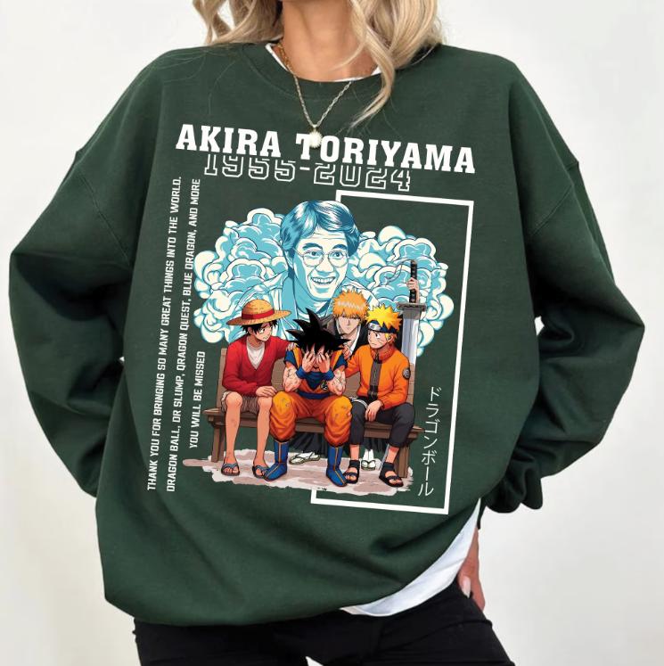 R.IP Akira DGB Sweatshirt, Drag0n ball Sweatshirt Hoodie Shirt, animee shirt