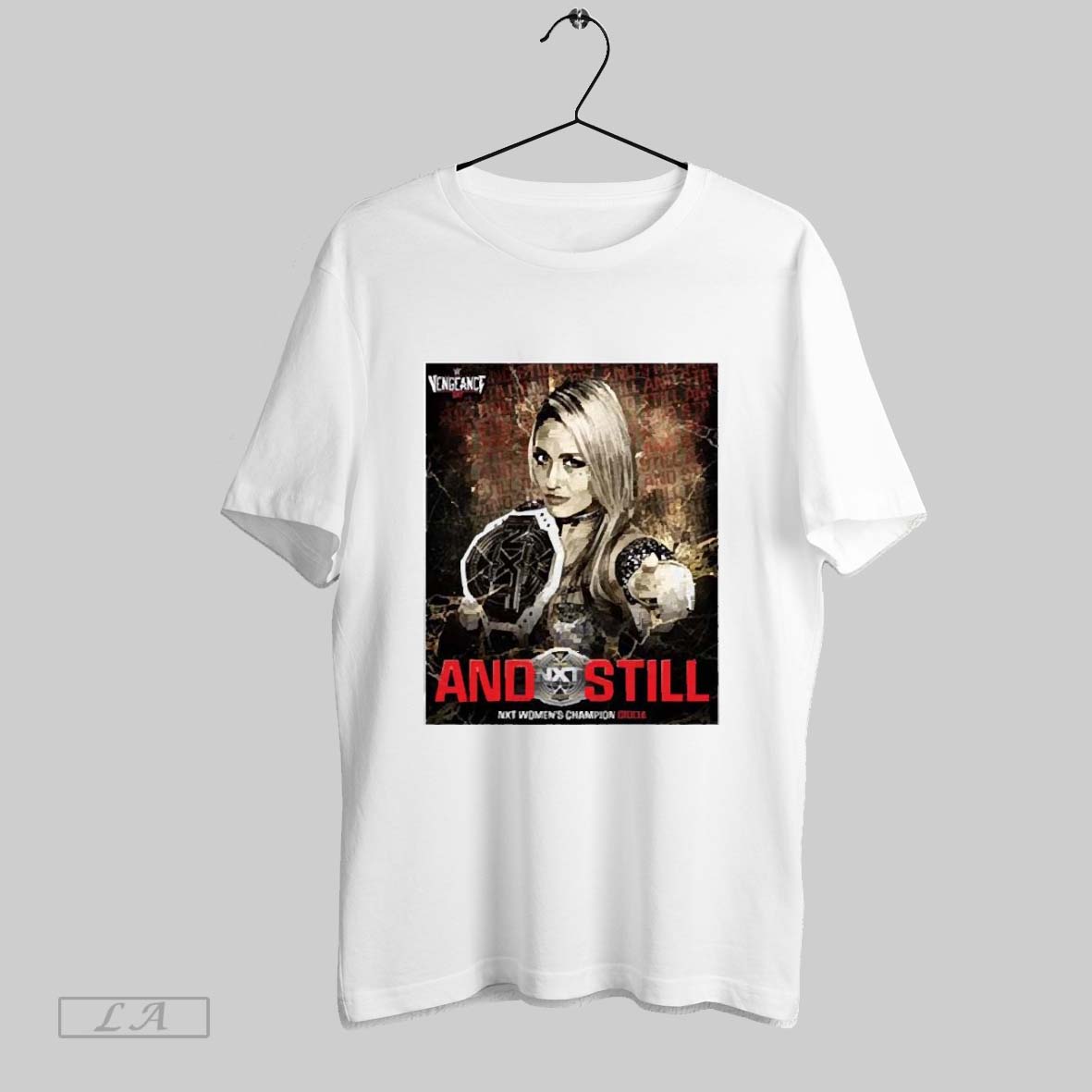 Top Wwe Vengeance Day And Still Nxt Womens Champion Giulia What A Main Event Poster 2025 T Shirt