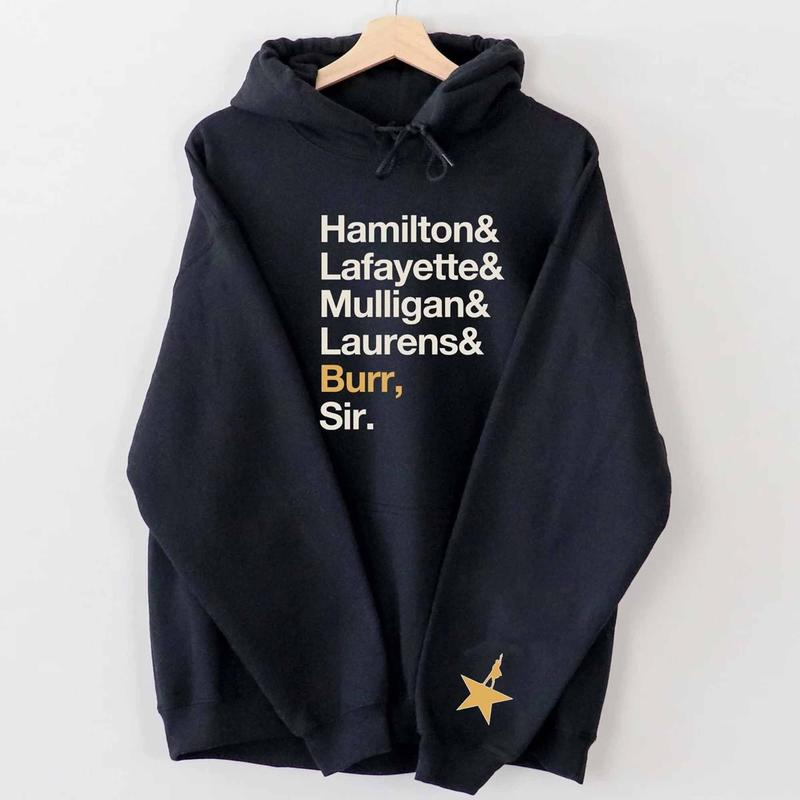 A Hamilton Christmas Sweatshirt, Alexander Hamilton Sweatshirt, Hamilton Musical Unisex Cotton Fit