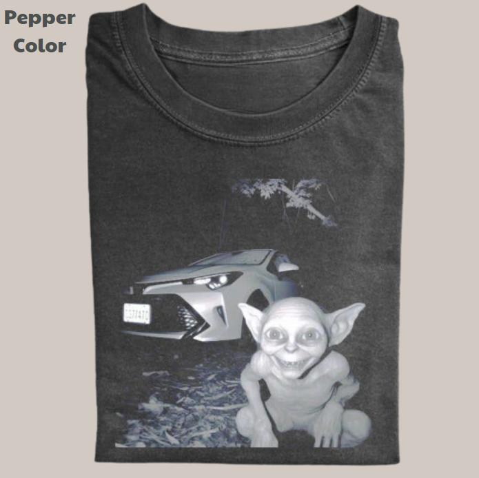 The Lord of the Rings Vintage Tee, Gollum Car T-Shirt, Movie Graphic Tee, Unisex Meme Cringe Funny Dumb Shirts, Menswear Womenswear Streetwear