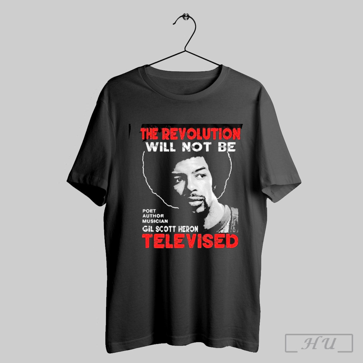 The Revolution Will Not Be Poet Author Musician Gil Scott Heron Televised Shirt Sweatshirt