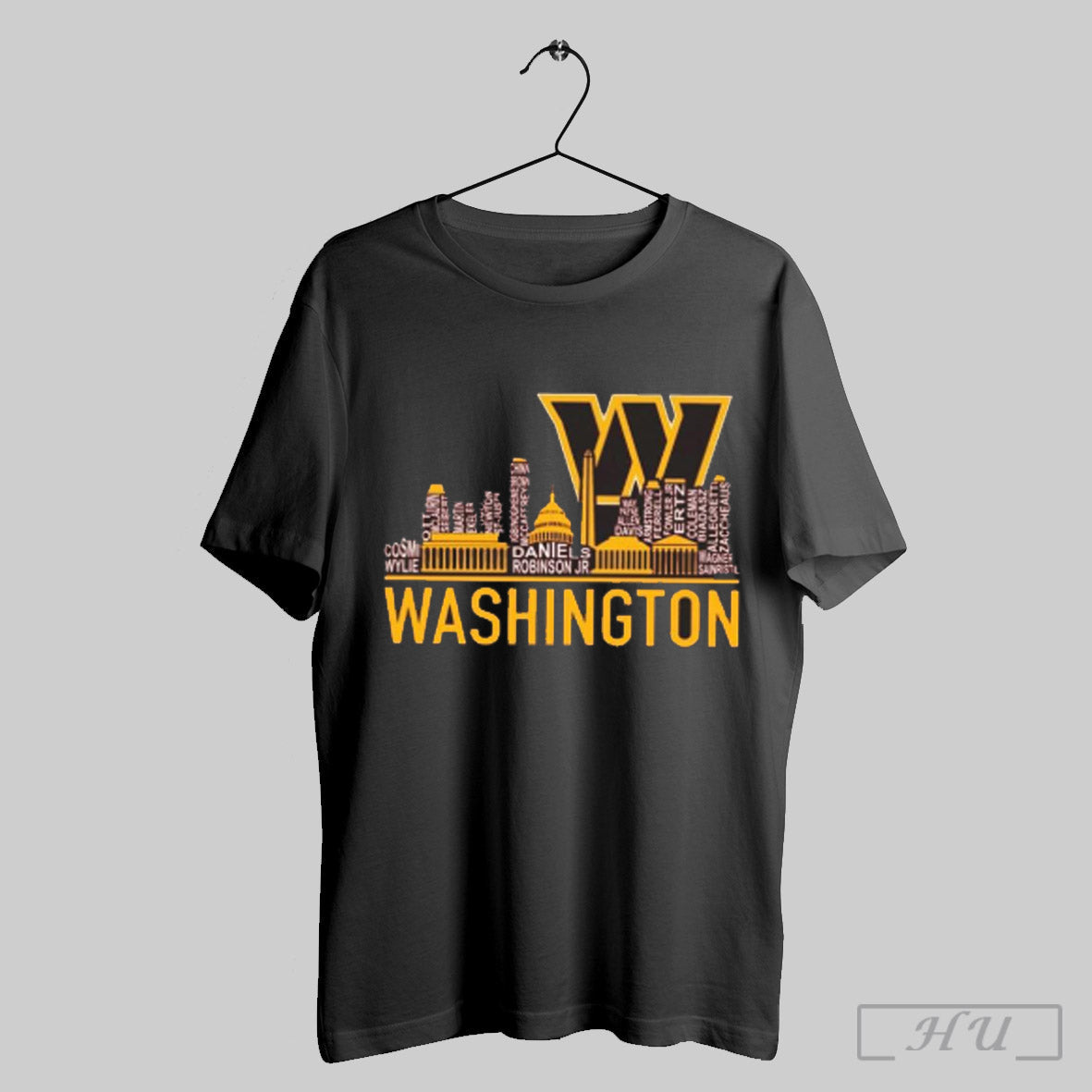 Washington Commanders 2025 Enjoying The Championship City Skyline Shirt