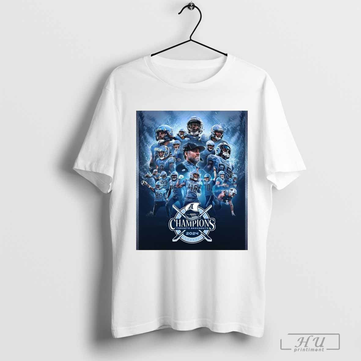 Toronto Argonauts Football Grey Cup Champions 2024 Poster T-shirt