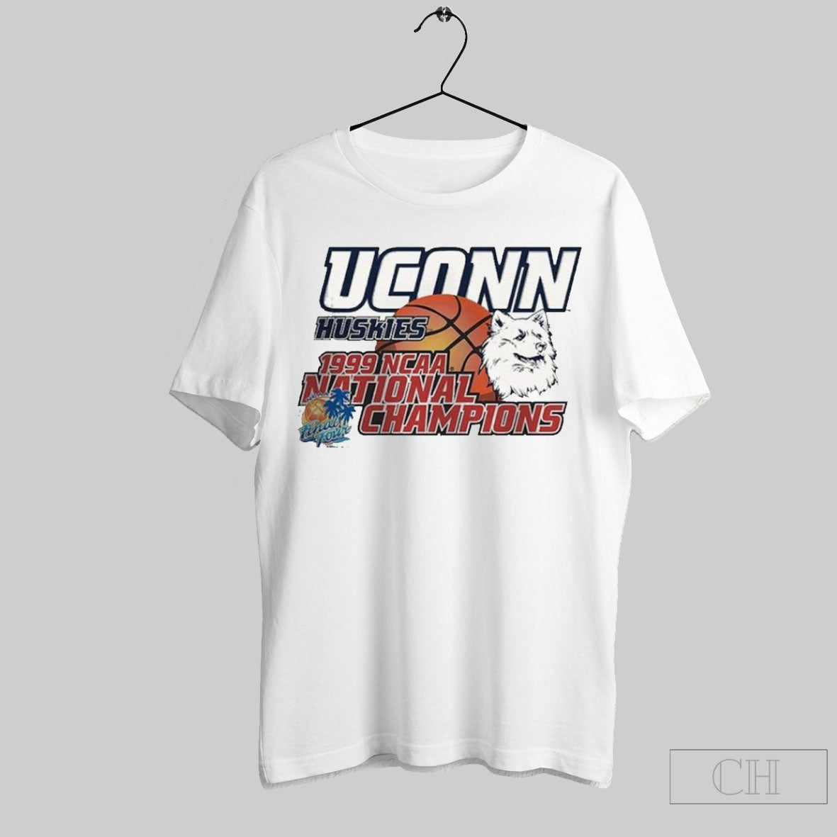 Ucon Huskies 1999 Ncaa National Champions Nba Shirt Sweater