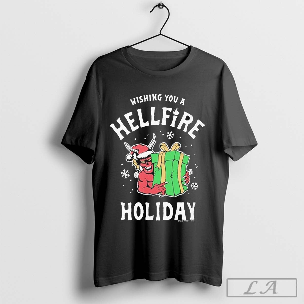 Official Wishing You A Hellfire Club Hellfire Holiday 2024 T-Shirt