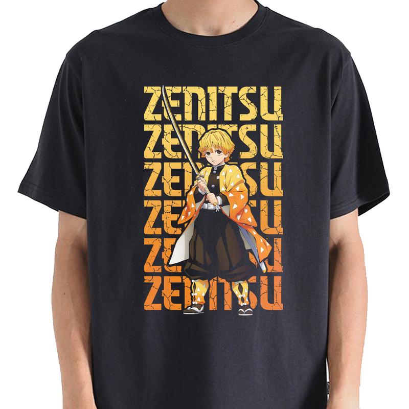 Zenitsu Agatsuma t-shirt, Demon Slayer main characters shirt, Kimetsu No Yaiba t-shirt, anime sweatshirt hoodie, Tanjiro shirt, Rengoku t-shirt